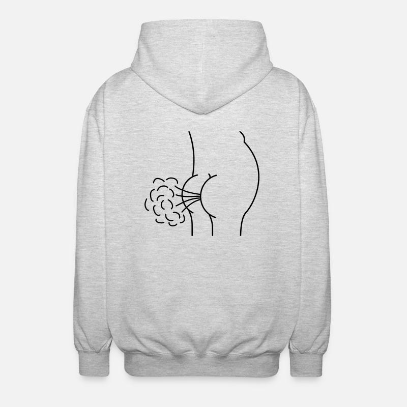 Fart - Unisex Kapuzenjacke - Hellgrau meliert