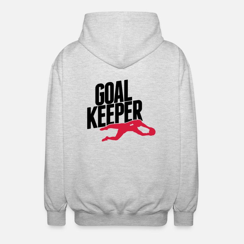 goalkeeper - Veste à capuche unisexe - gris clair chiné