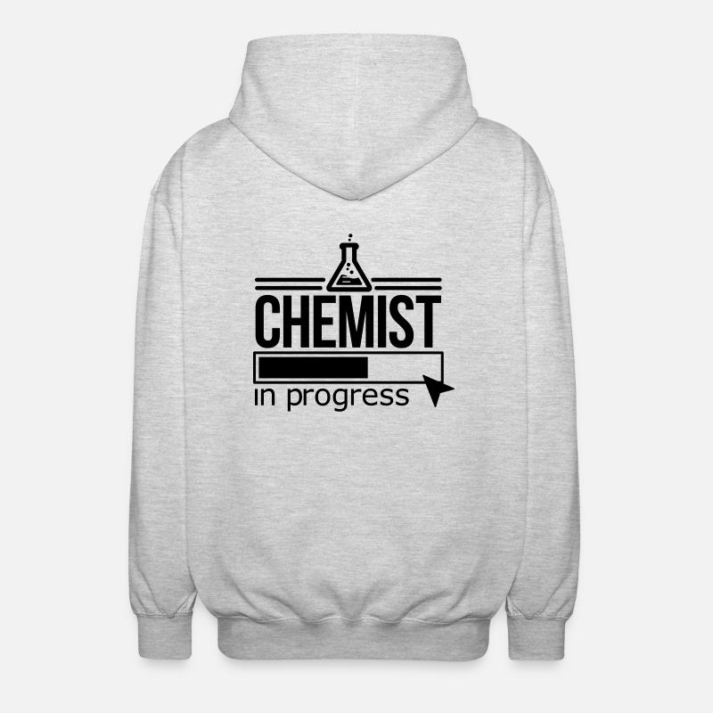 chemist - Unisex Hooded Jacket - light heather grey