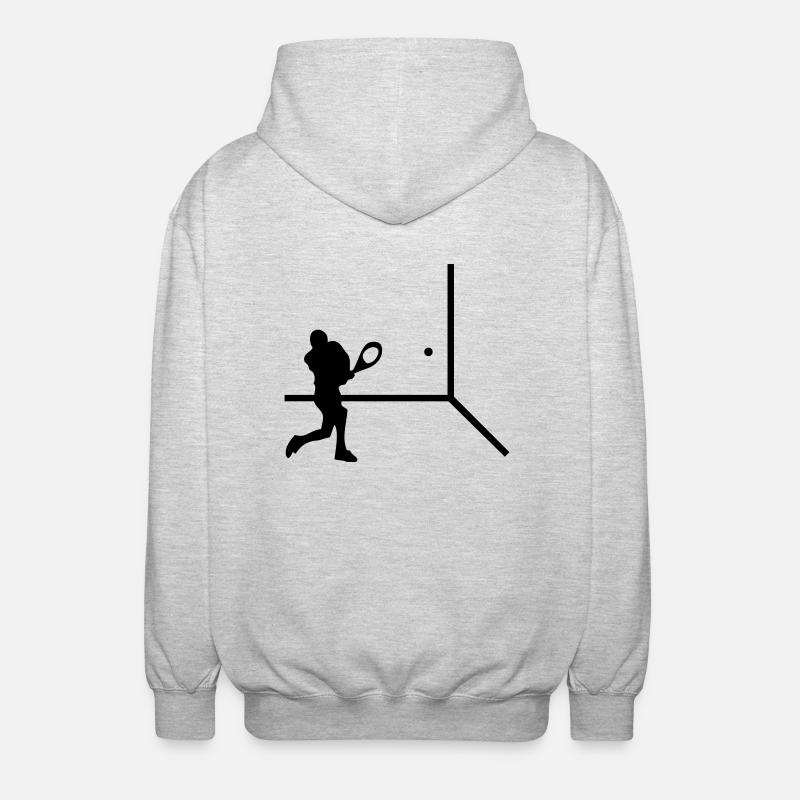 squash - Veste à capuche unisexe - gris clair chiné