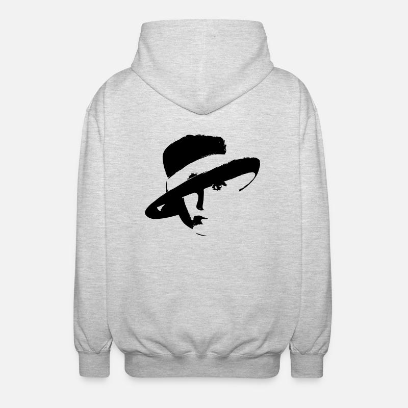 Lady - Unisex Kapuzenjacke - Hellgrau meliert