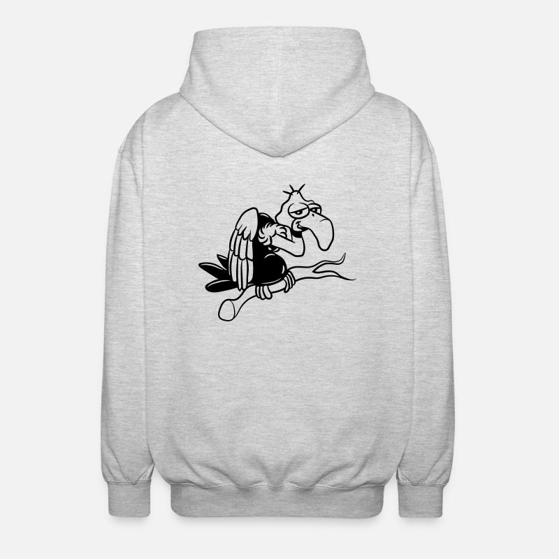 Be the first - Unisex Hooded Jacket - light heather grey