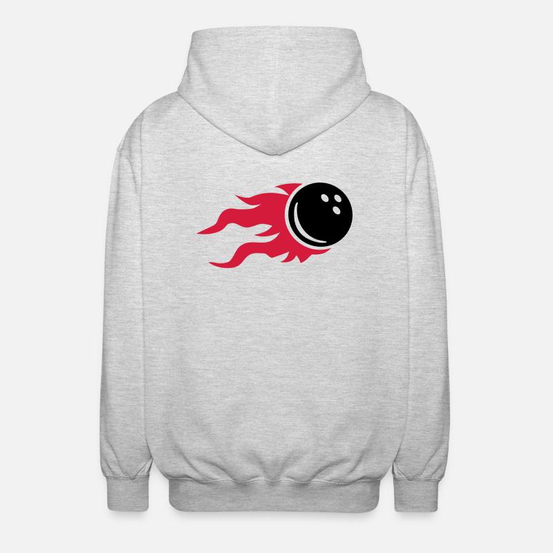 Bowling - Veste à capuche unisexe - gris clair chiné