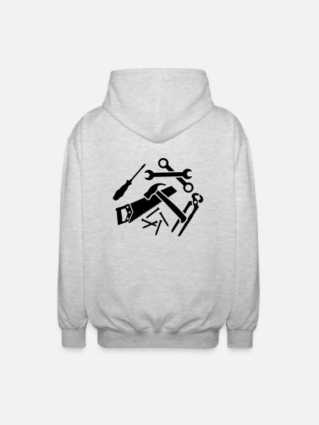 Tools - Unisex Hooded Jacket - light heather grey