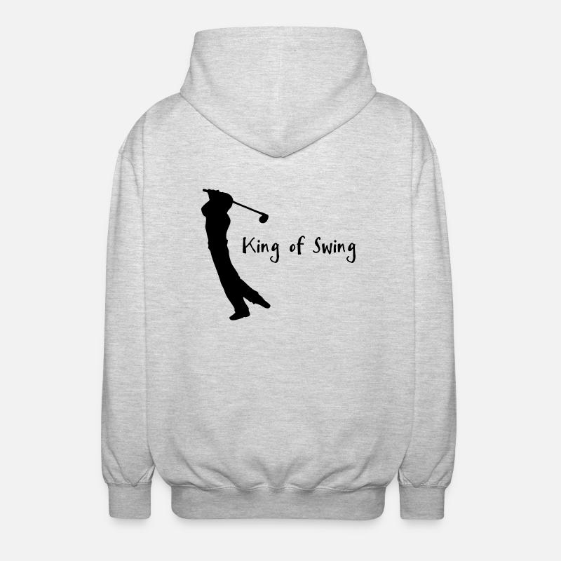 Golf - Veste à capuche unisexe - gris clair chiné