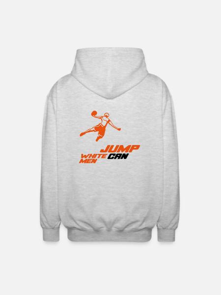 Basketball - Unisex Hooded Jacket - light heather grey