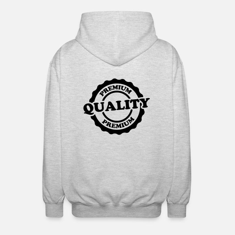 Cool Premium Quality Design - Veste à capuche unisexe - gris clair chiné