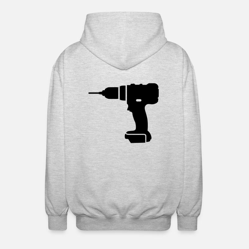 tools - Unisex Hooded Jacket - light heather grey