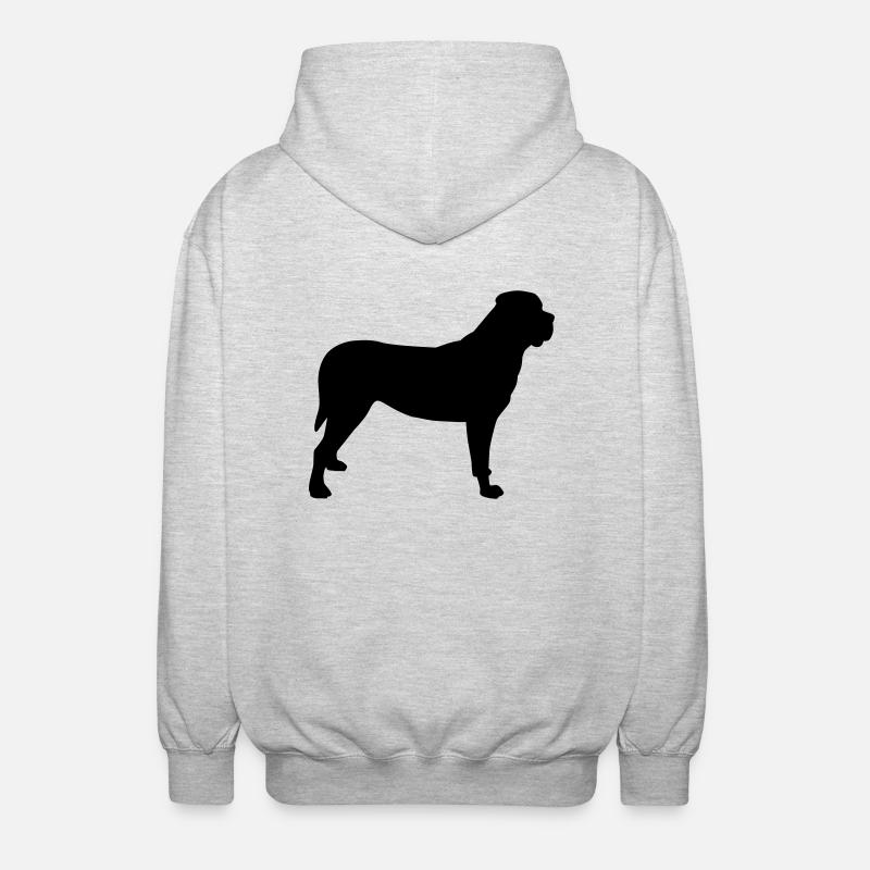 Mastiff - Veste à capuche unisexe - gris clair chiné