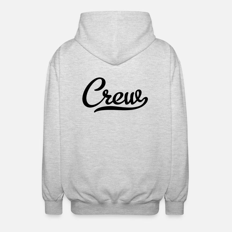 Crew - Unisex Hooded Jacket - light heather grey