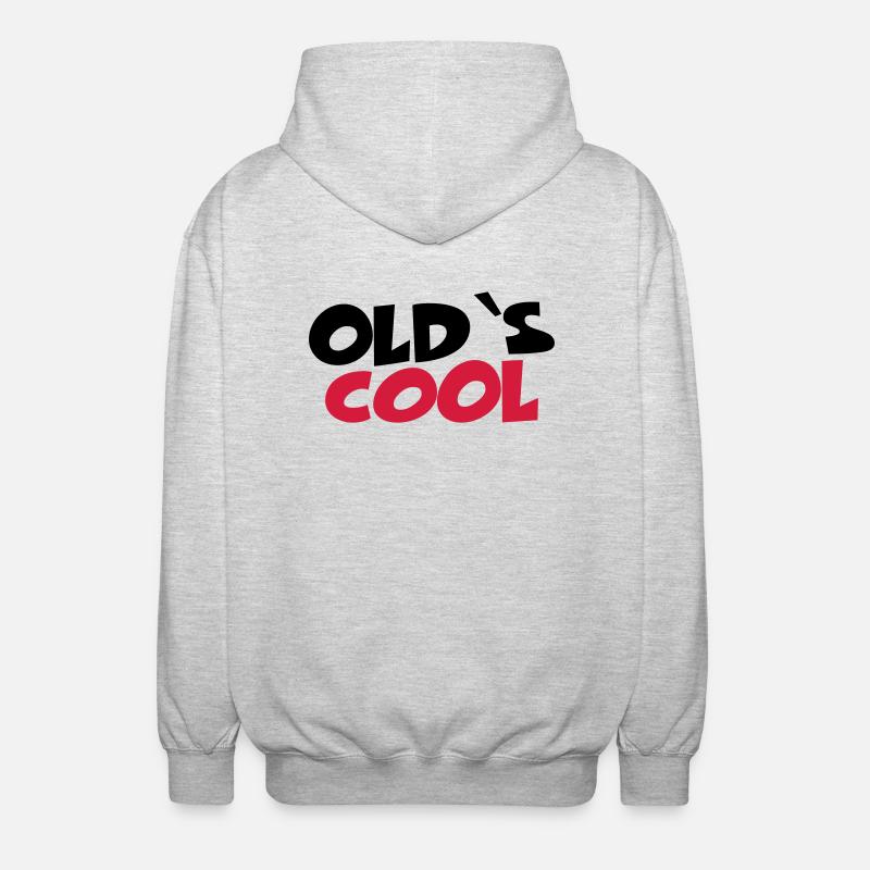 Old's cool - Veste à capuche unisexe - gris clair chiné