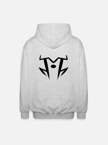 hord - Unisex Kapuzenjacke - Hellgrau meliert