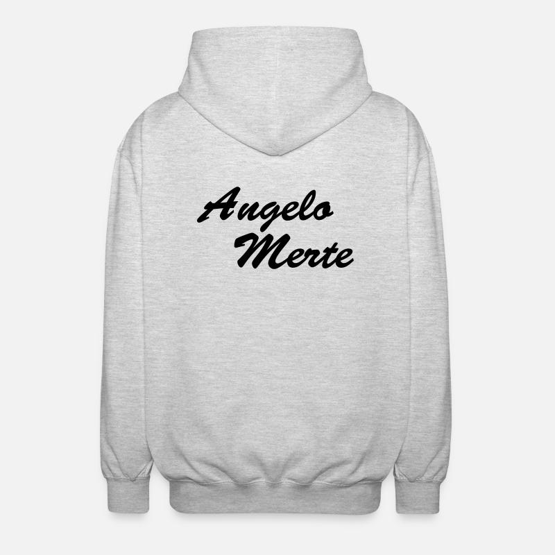 Original Angelo Merte - Unisex Kapuzenjacke - Hellgrau meliert