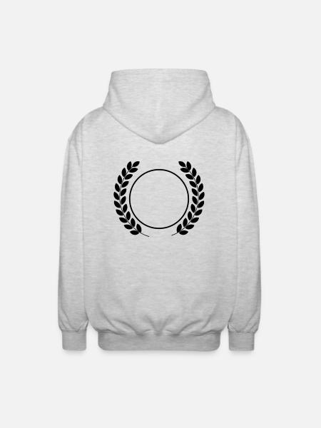 Auszeichnung Award - Unisex Kapuzenjacke - Hellgrau meliert