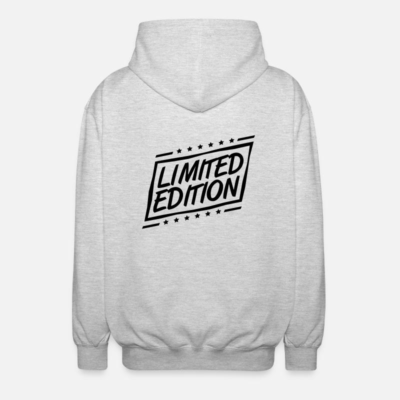 Cool Limited Edition Design - Veste à capuche unisexe - gris clair chiné