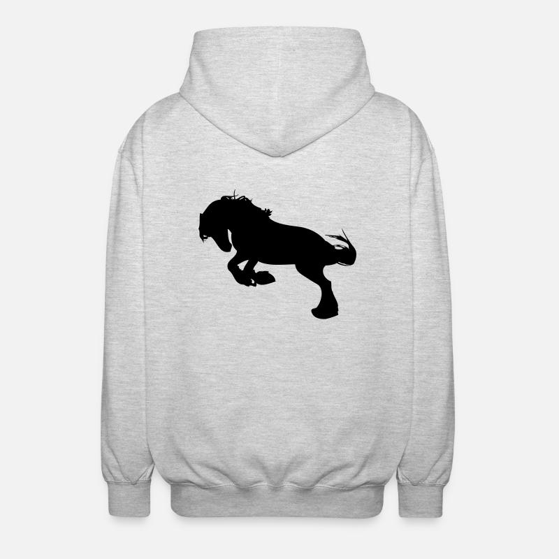 Friese - Unisex Kapuzenjacke - Hellgrau meliert