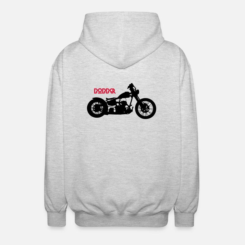 Bobber - Unisex Kapuzenjacke - Hellgrau meliert