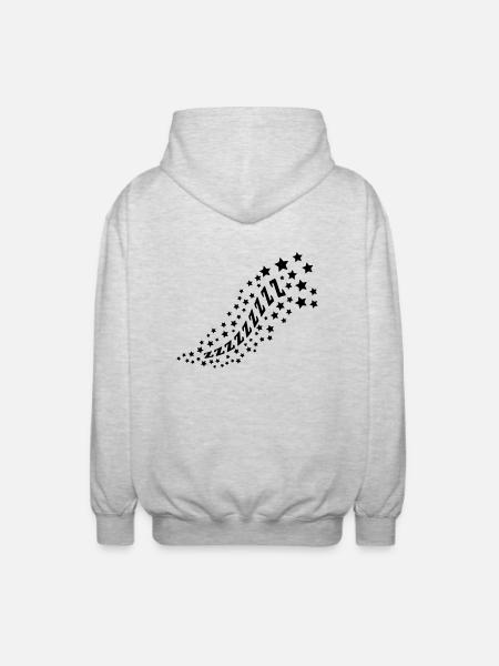 Zzzzz Sleepy - Unisex Hooded Jacket - light heather grey
