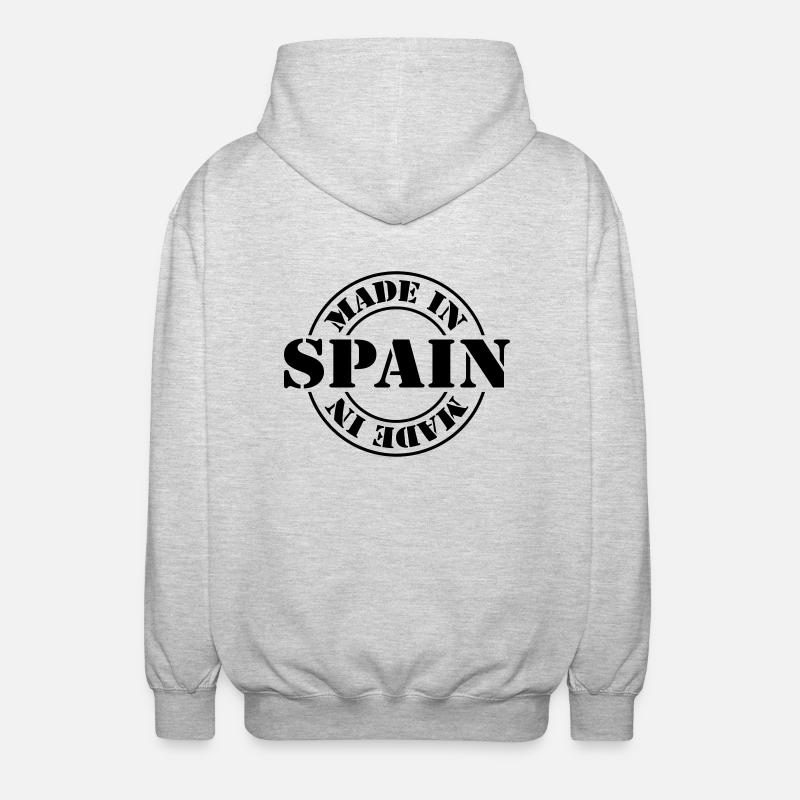made in spain m1k2 - Unisex Kapuzenjacke - Hellgrau meliert