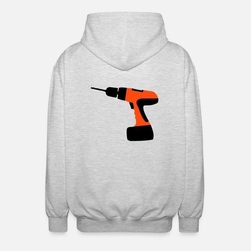 tool - Unisex Hooded Jacket - light heather grey