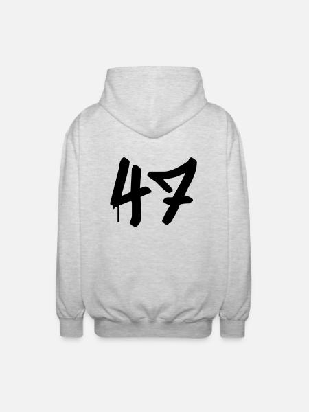 Day: 47 - Unisex Hooded Jacket - light heather grey