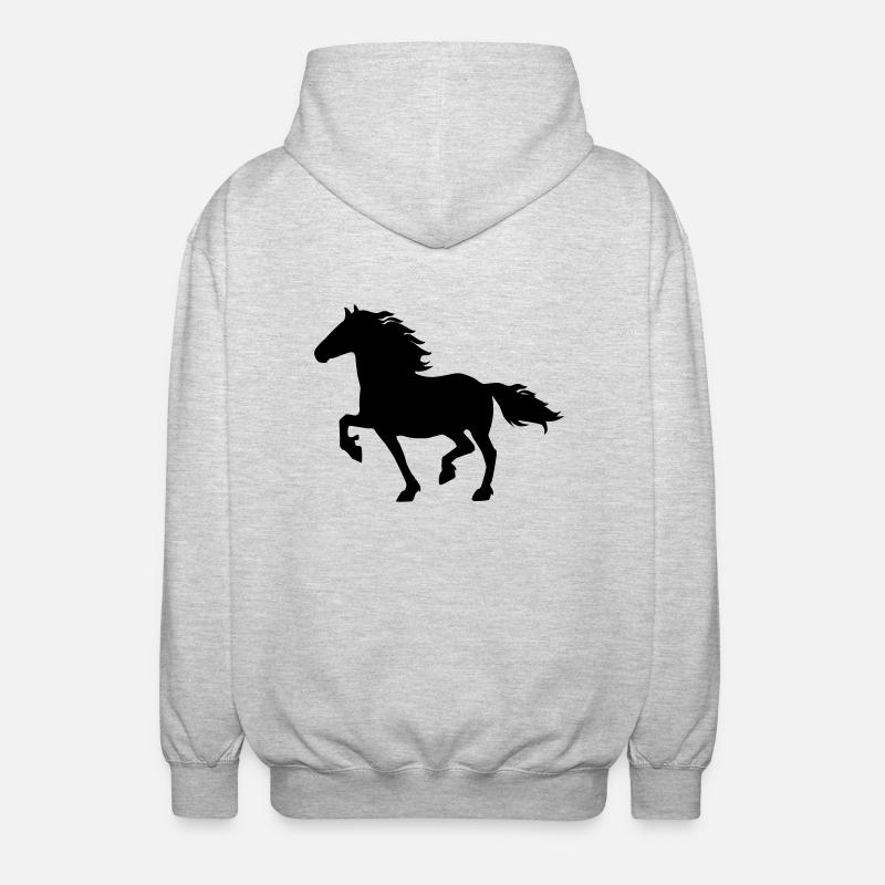 Friese - Unisex Kapuzenjacke - Hellgrau meliert
