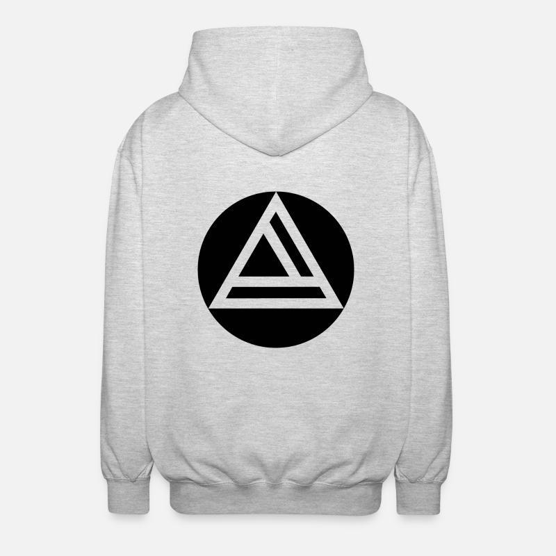 Affectrecordings Logo - Unisex Kapuzenjacke - Hellgrau meliert
