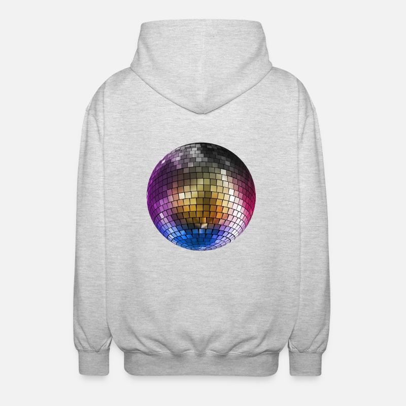 Couleur Boule Boule - Veste à capuche unisexe - gris clair chiné