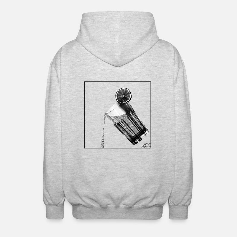 Cuba Libre - Unisex Kapuzenjacke - Hellgrau meliert