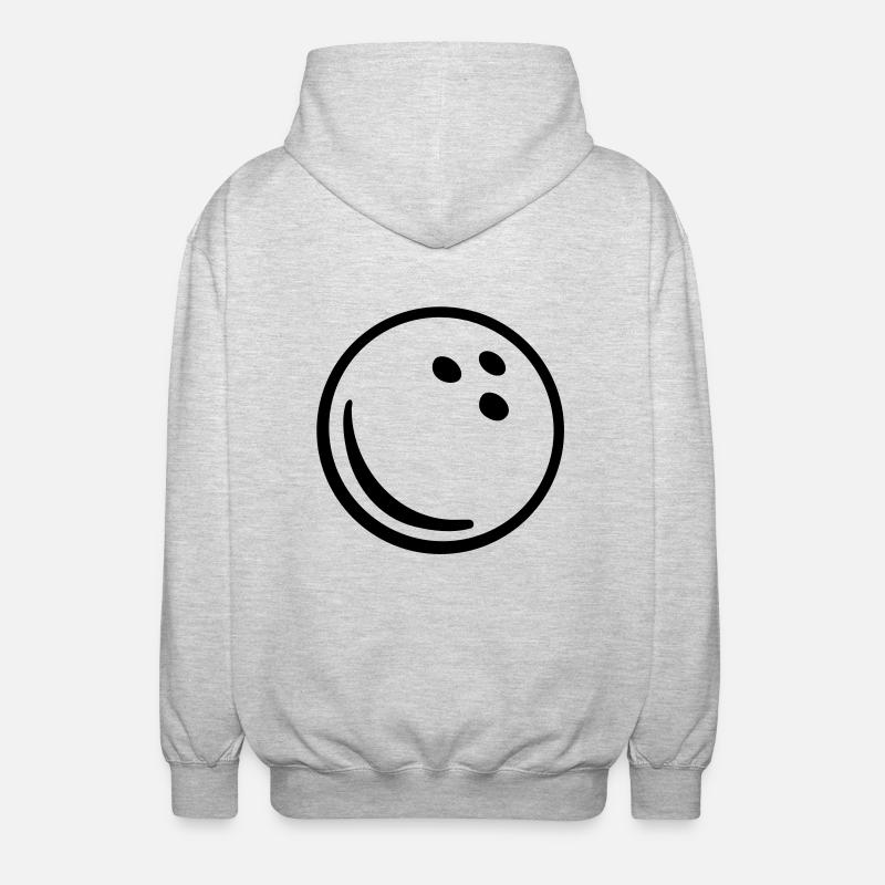 Bowling - Veste à capuche unisexe - gris clair chiné