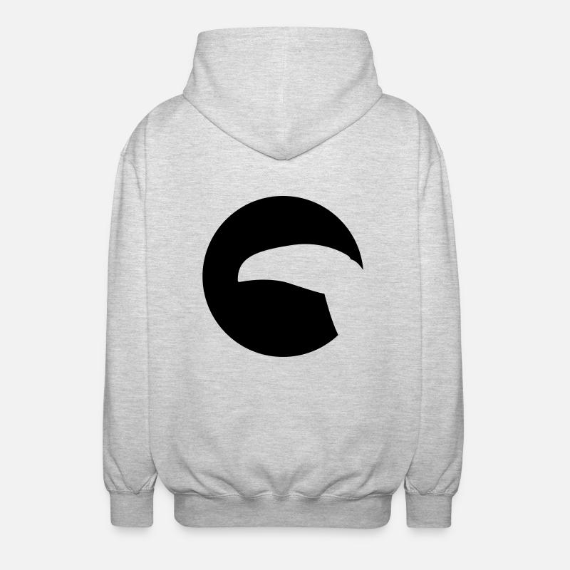 Toukane - Veste à capuche unisexe - gris clair chiné