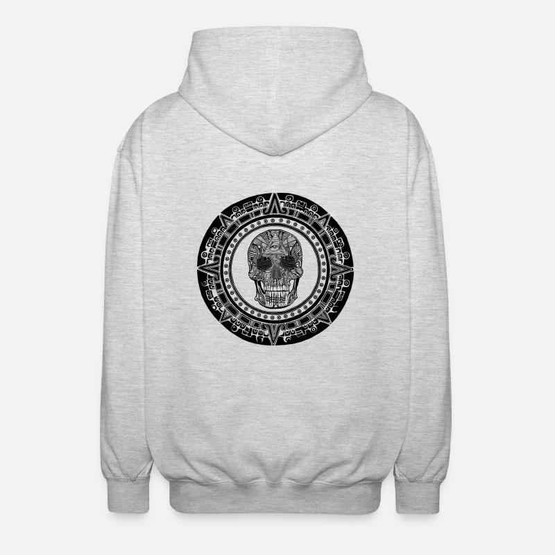Das Illuminated - Unisex Kapuzenjacke - Hellgrau meliert