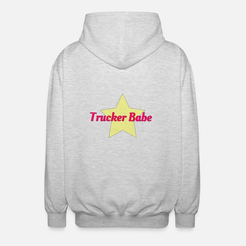 Camionneur bébé - Veste à capuche unisexe - gris clair chiné