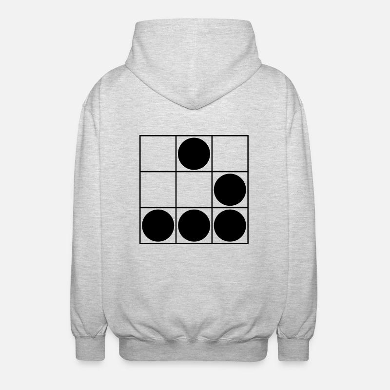 Hacker - Unisex Hooded Jacket - light heather grey