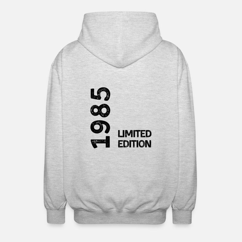 1985 limited edition - Veste à capuche unisexe - gris clair chiné