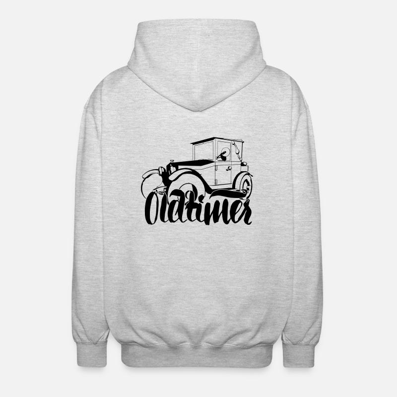 Oldtimer - Unisex Hooded Jacket - light heather grey