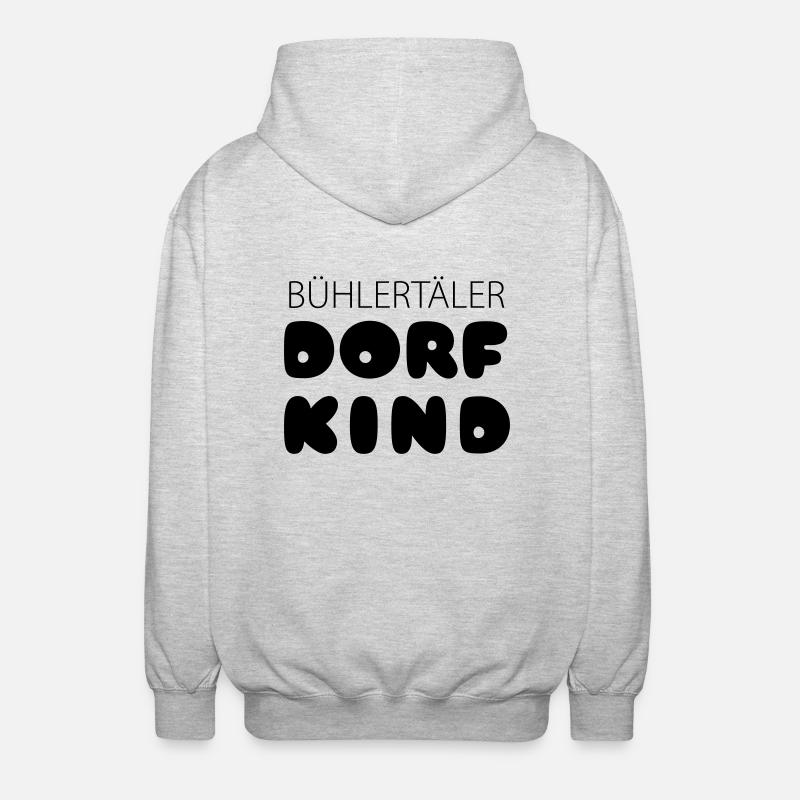 BH11 - Unisex Kapuzenjacke - Hellgrau meliert