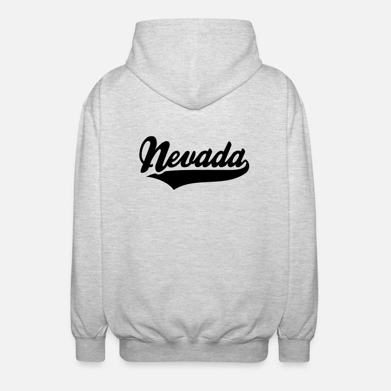 Nevada - Veste à capuche unisexe - gris clair chiné