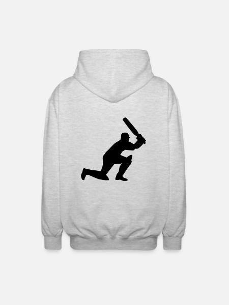 Cricket - Unisex Hooded Jacket - light heather grey