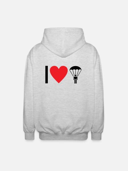 Parachute - Unisex Hooded Jacket - light heather grey