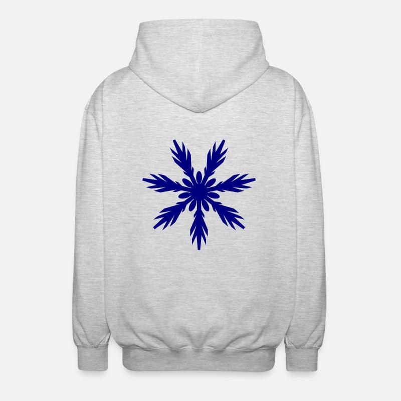 frost - Unisex Hooded Jacket - light heather grey