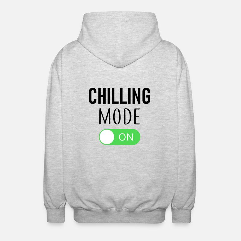 Mode refroidissement activé - Veste à capuche unisexe - gris clair chiné