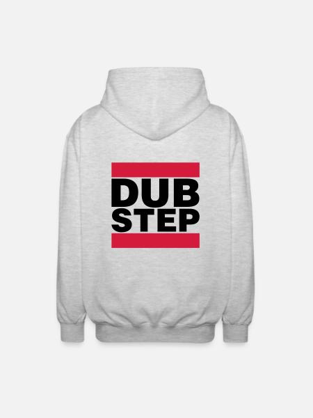 Dubstep - Veste à capuche unisexe - gris clair chiné