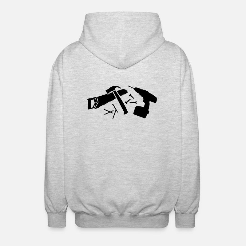 Tools - Unisex Hooded Jacket - light heather grey