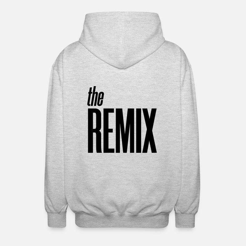 The Remix - Farbwechsel - Unisex Kapuzenjacke - Hellgrau meliert