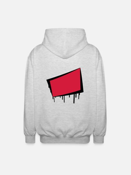 Frame - Unisex Hooded Jacket - light heather grey