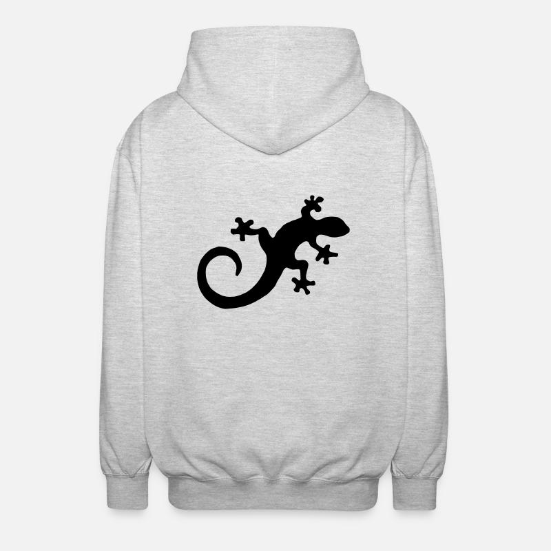 salamander - Unisex Kapuzenjacke - Hellgrau meliert