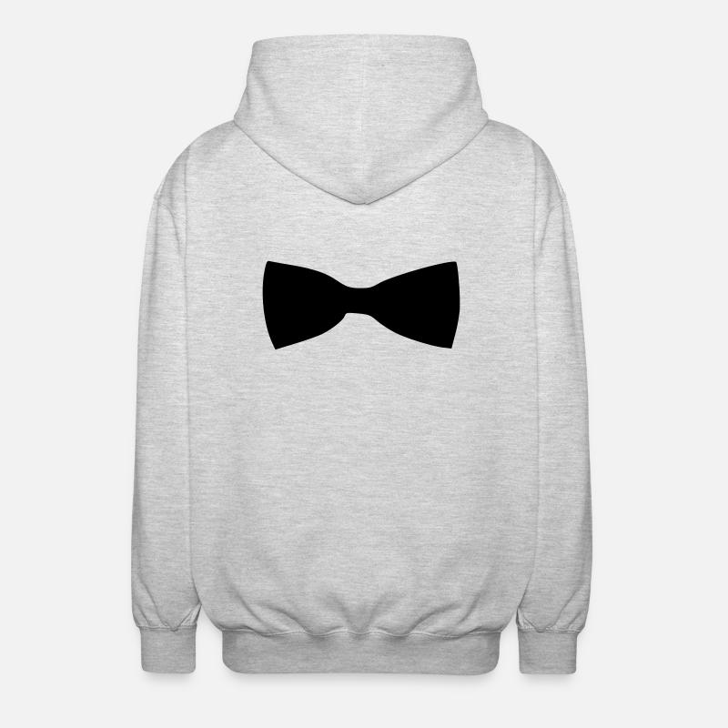 Fliege - Unisex Kapuzenjacke - Hellgrau meliert