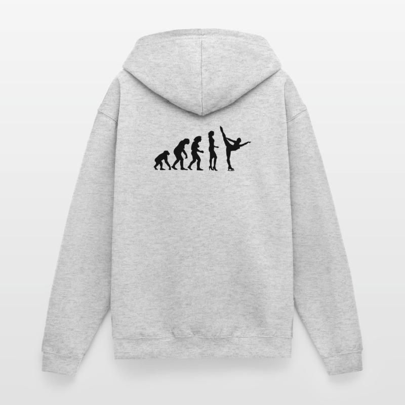 evolution_eiskunst_c_1c Unisex Kapuzenjacke