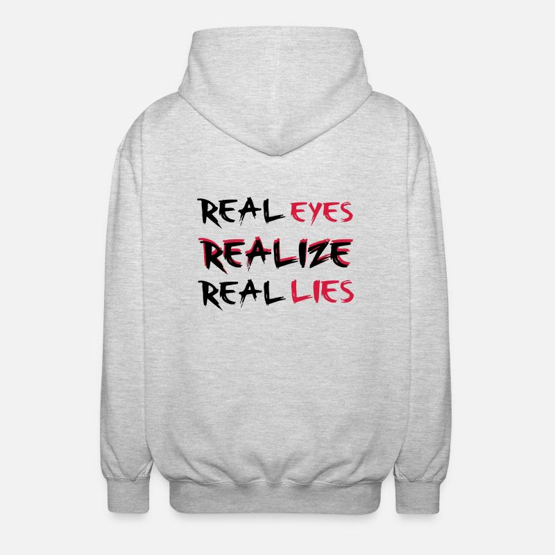 Realize - Unisex Hooded Jacket - light heather grey